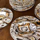 Marbleware French Dinner Plates Set of 12