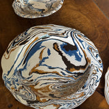 Marbleware French Scalloped Dinner Plates Set of 12