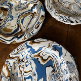Marbleware French Scalloped Dinner Plates Set of 12