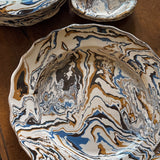 Marbleware French Scalloped Dinner Plates Set of 12