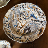 Marbleware French Scalloped Dinner Plates Set of 12