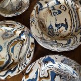 Marbleware French Scalloped Dinner Plates Set of 12