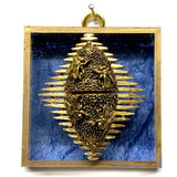 Acrylic Frame with Bee Hives / Slight Imperfections
