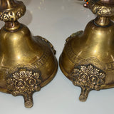 Pair of Antique Brass Candlesticks