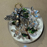 Acrylic Orb with Brooch and Bee