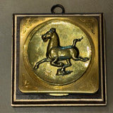 Wooden Frame with Horse Compact and Angel Inside!