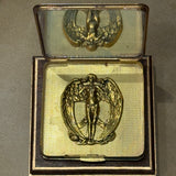 Wooden Frame with Horse Compact and Angel Inside!