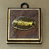 Wooden Frame with Grasshopper