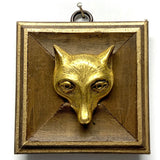 Wooden Frame with Fox