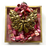 Acrylic Frames with Butterfly on Beads