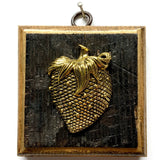 Bourbon Barrel Frame with Strawberry