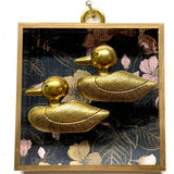 Acrylic Frame with Ducks / Slight Imperfections