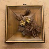 Wooden Frame with Wooden Carving and Napoleonic Bees
