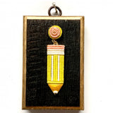 Bourbon Barrel Frame with Beaded Pencil