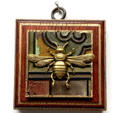 Painted Frame with Italian Bee on Coromandel