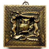 Gilt Frame with Owl
