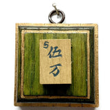 Painted Frame with Mahjong Tile