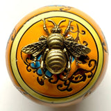 Ceramic Ball Frame with Grande Bee /Slight Imperfections