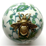 Ceramic Ball Frame with Grande Bee /Slight Imperfections