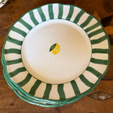 Capri Plate with Lemon