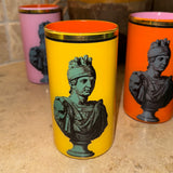 Roman Soldier Bust Brush Pot