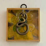 Acrylic Frame with Snake / Slight Imperfections