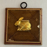 Painted Frame with Rabbit