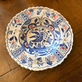 Decorative Blue Plate with Bird | Lisa Sandner