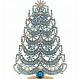 Czech Rhinestone Christmas Tree
