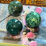 Paperweights by Globemaker Julia Forte TURQUOISE 2