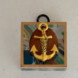 Acrylic Frame with Anchor / Slight Imperfections