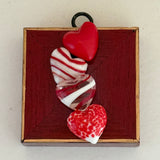 Painted Frame with Hearts