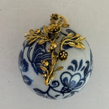 Carpet Ball Frame with Floral Cross
