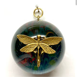 Acrylic Dome with Dragonfly / Slight Imperfections