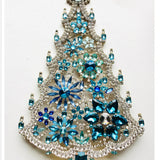 Czech Rhinestone Christmas Tree
