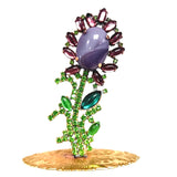 Spring Czech Rhinestone Flower