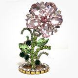 Spring Czech Rhinestone Flower
