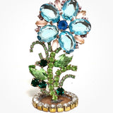 Spring Czech Rhinestone Flower