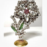 Spring Czech Rhinestone Flower