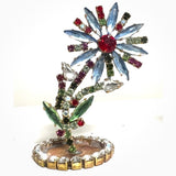 Spring Czech Rhinestone Flower