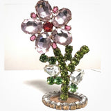 Spring Czech Rhinestone Flower