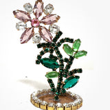 Spring Czech Rhinestone Flower