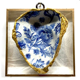 Acrylic Frame with Oyster Shell / Slight Imperfections