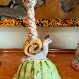 Amelia Tuttiett Candlestick | Snail
