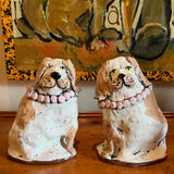 Amelia Tuttiett Candlestick | Single or Pair of Dogs