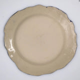 Decorative Blue Plate with Girl | Lisa Sandner