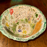Amelia Tuttiett Three Hens Bowl