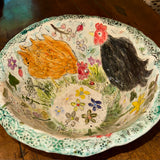 Amelia Tuttiett Three Hens Bowl
