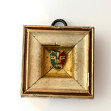 Wooden Frame with AKSARBEN Pin 1953