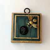 Painted Frame with Intaglio and Bee